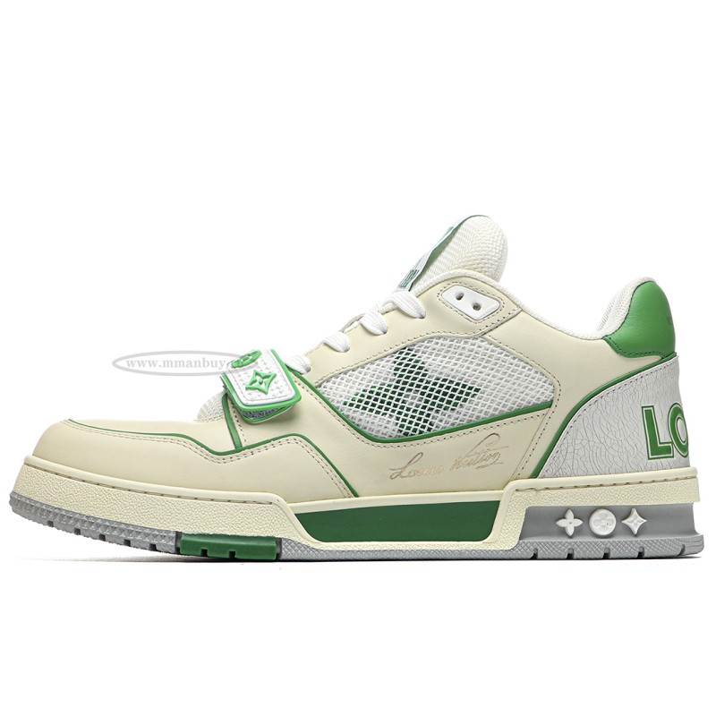 MManbuy L0*1s V*1tt0n Trainer Green Mesh