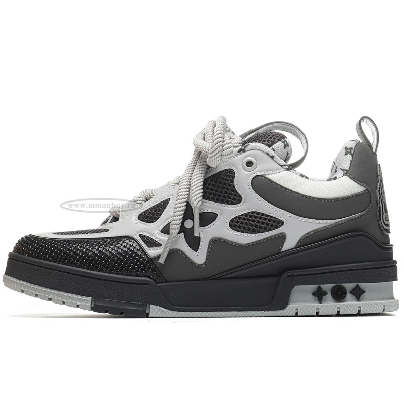 MManbuy L0*1s V*1tt0n Skate Sneaker Grey White