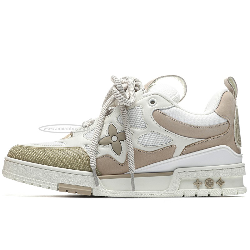 MManbuy L0*1s V*1tt0n Skate Sneaker Beige White