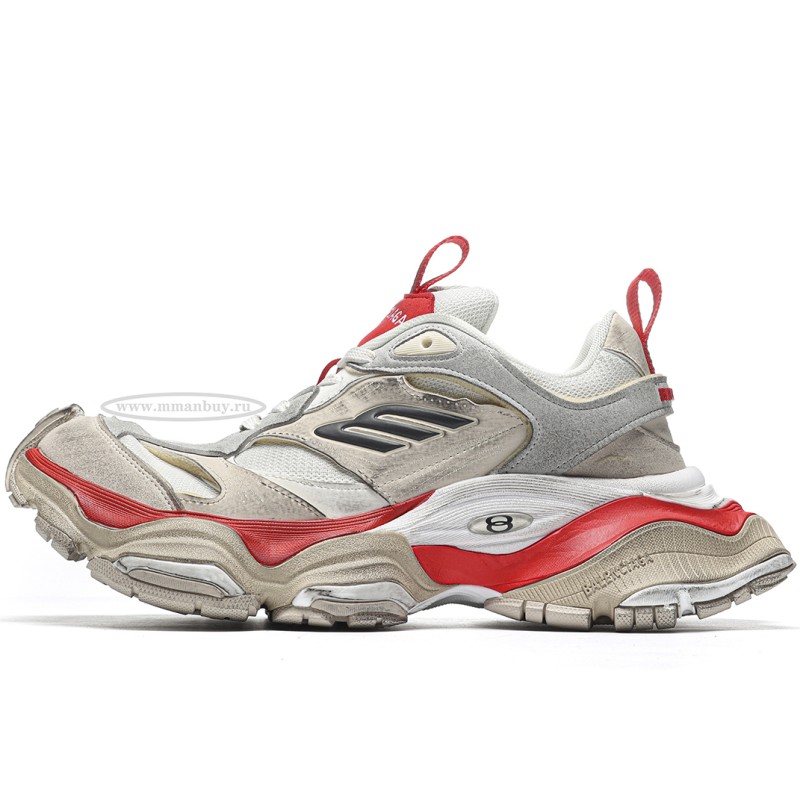 MManbuy Ba1enci*ga Cargo Beige/Grey/Red