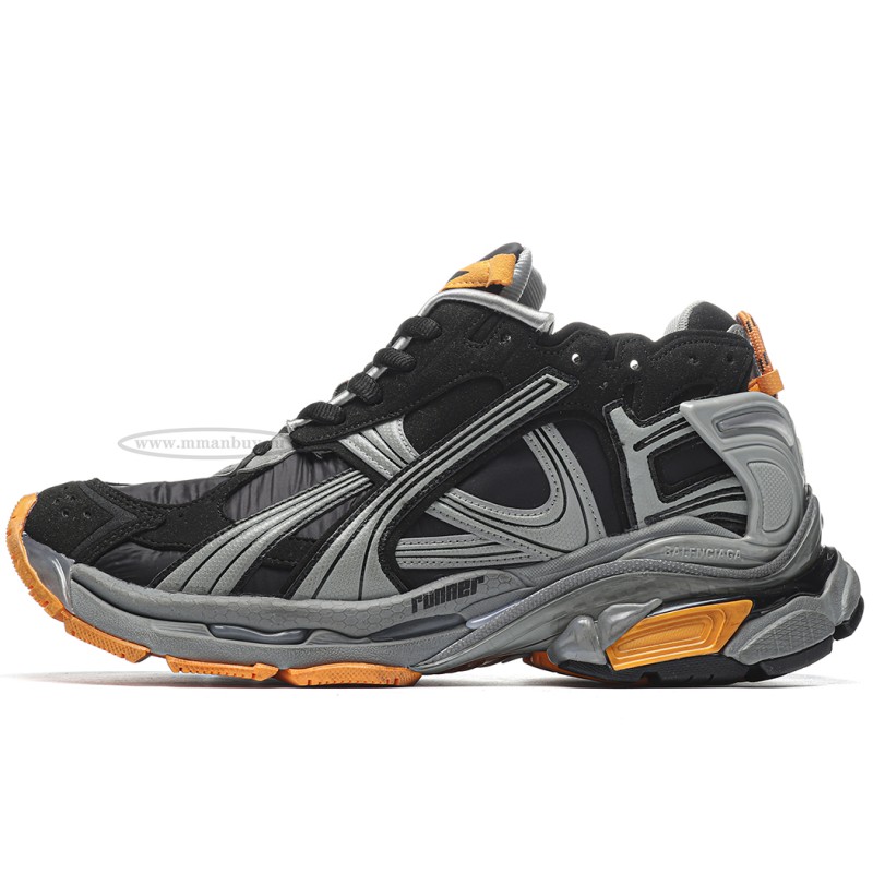 MManbuy Ba1enci*ga Runner Black/Grey/Orange