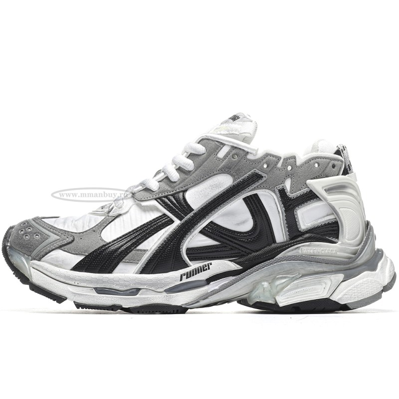 MManbuy Ba1enci*ga Runner Grey/White/Black