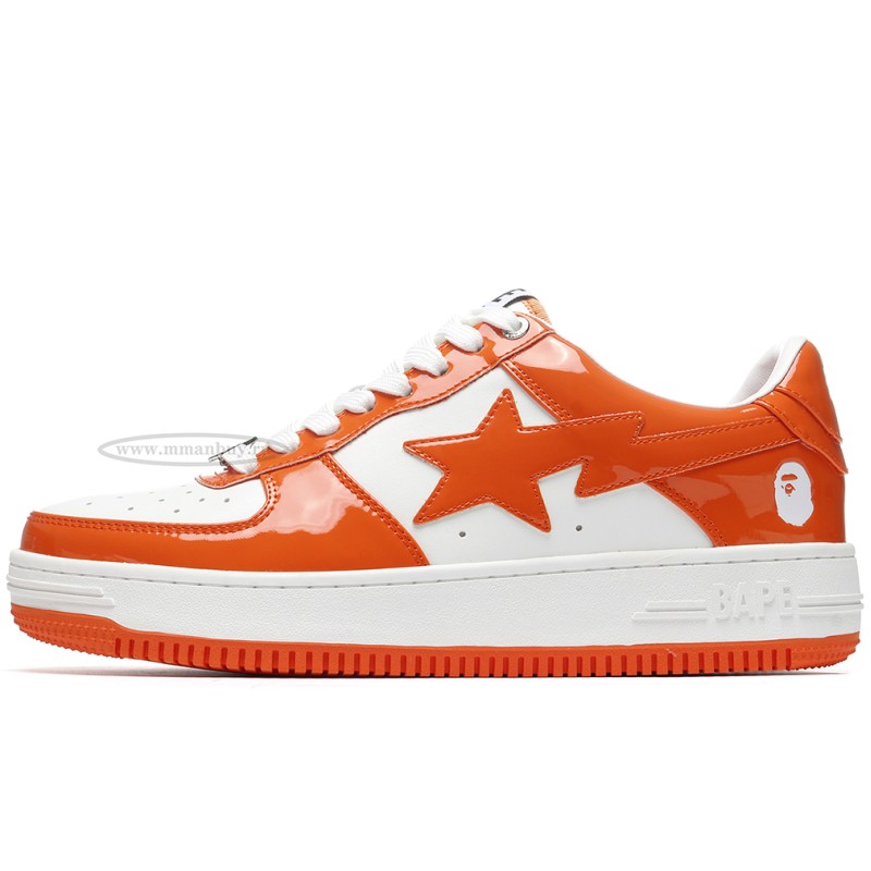 MManbuy A Bathing Ape Bape STA Low Orange