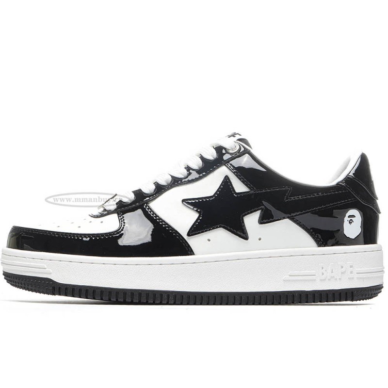 MManbuy A Bathing Ape Bape STA Low Black
