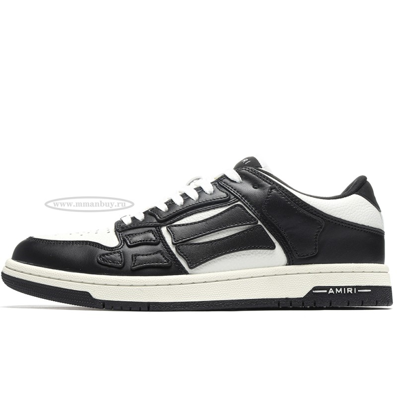 MManbuy AMIRI Skel Top Low Black White 2021