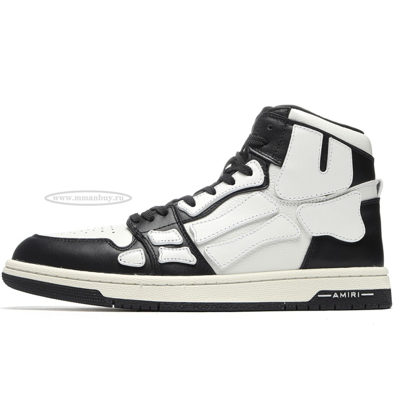 MManbuy AMIRI Skel Top Low Black White High-Top