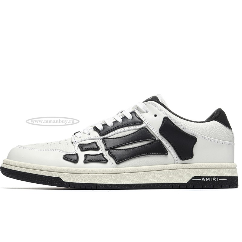 MManbuy Amiri Skel Top Low White Black White