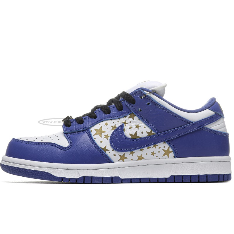 MMANBUY Nike SB Dunk Low Supreme Stars Hyper Royal (2021)