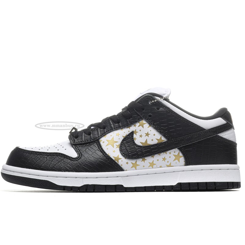 MMANBUY Nike SB Dunk Low Supreme Stars Black (2021)