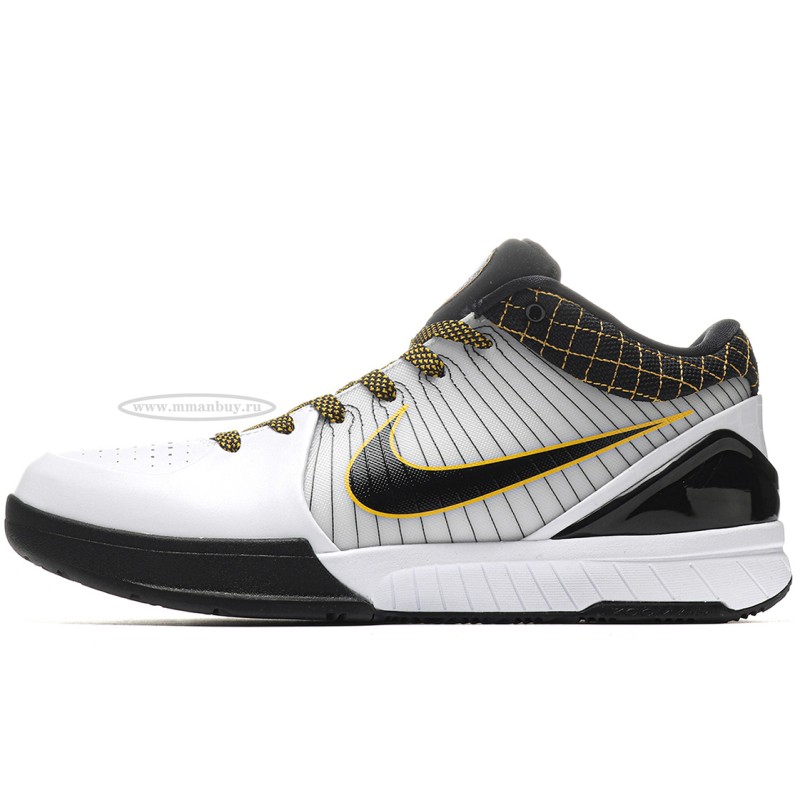 MMANBUY Nike Kobe 4 Protro White Black Del Sol
