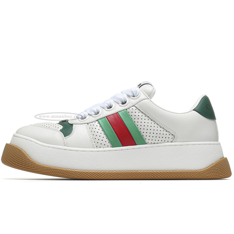 MManbuy Gu*cci Screener Green Leather Detail 2