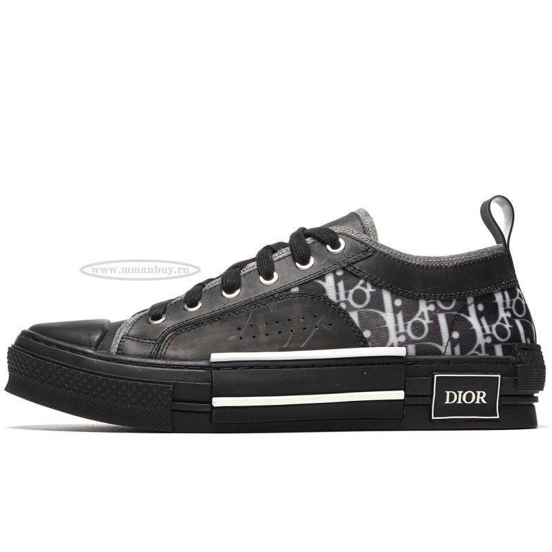 MManbuy D10r B23 Low Top Canvas Oblique Black