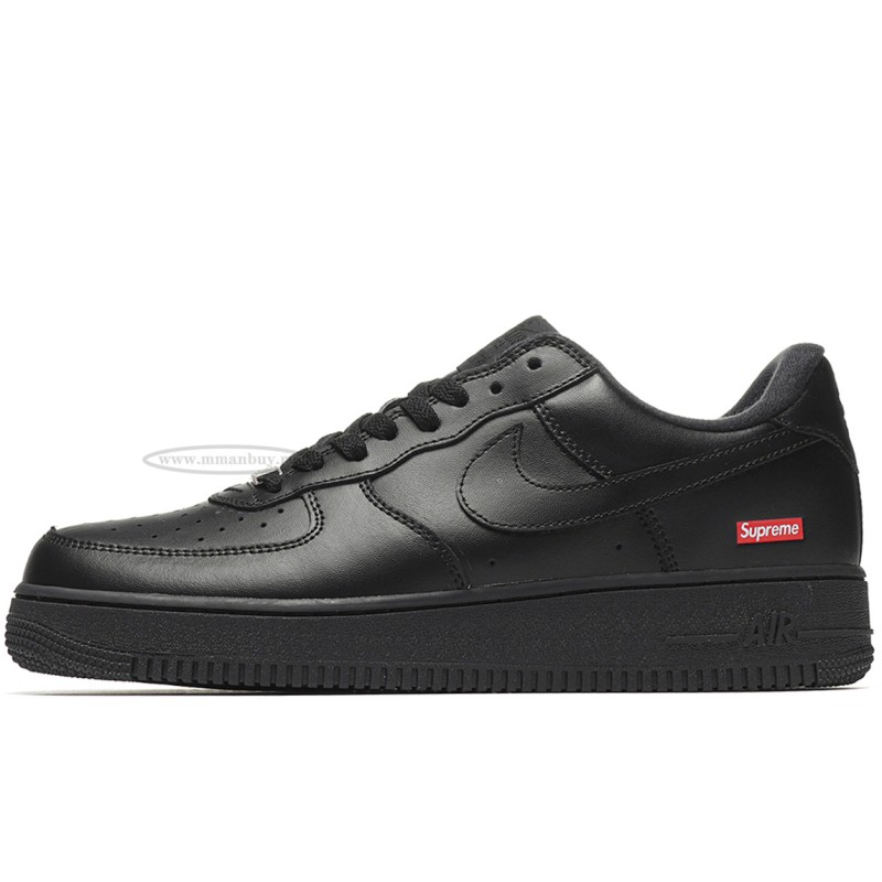 MMANBUY Nike Air Force 1 Low Supreme Black
