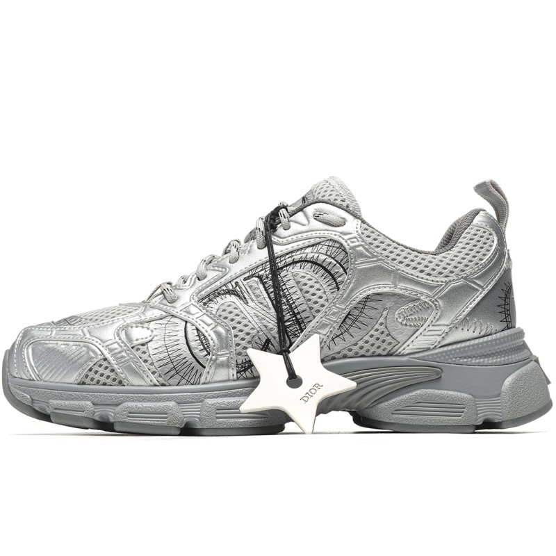 MManbuy Dior Cono Sneaker All Silver