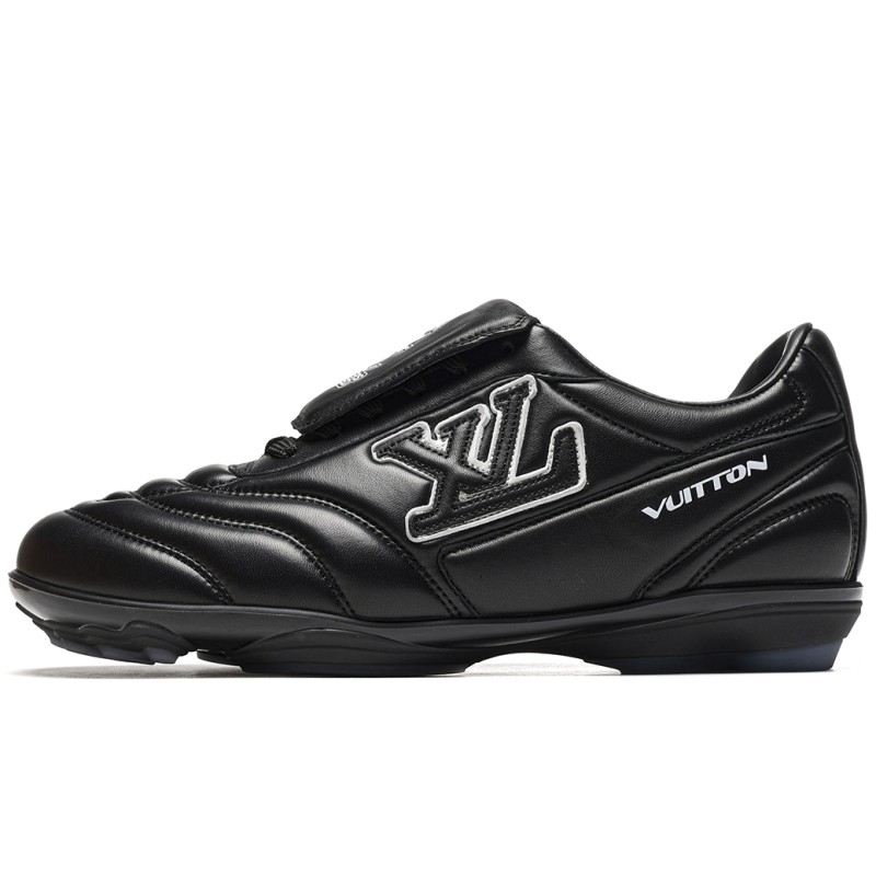 MManbuy Louis Vuitton Footprint Soccer Black White