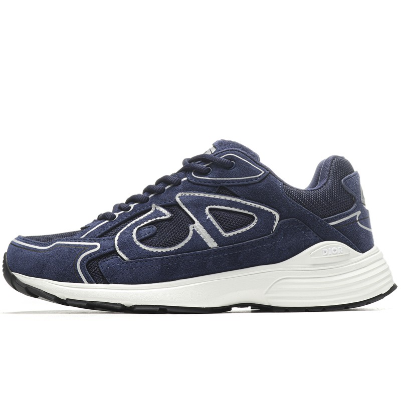 Mmanbuy D10R B30 Navy Blue Suede Runner 3SN279ZEI-H520