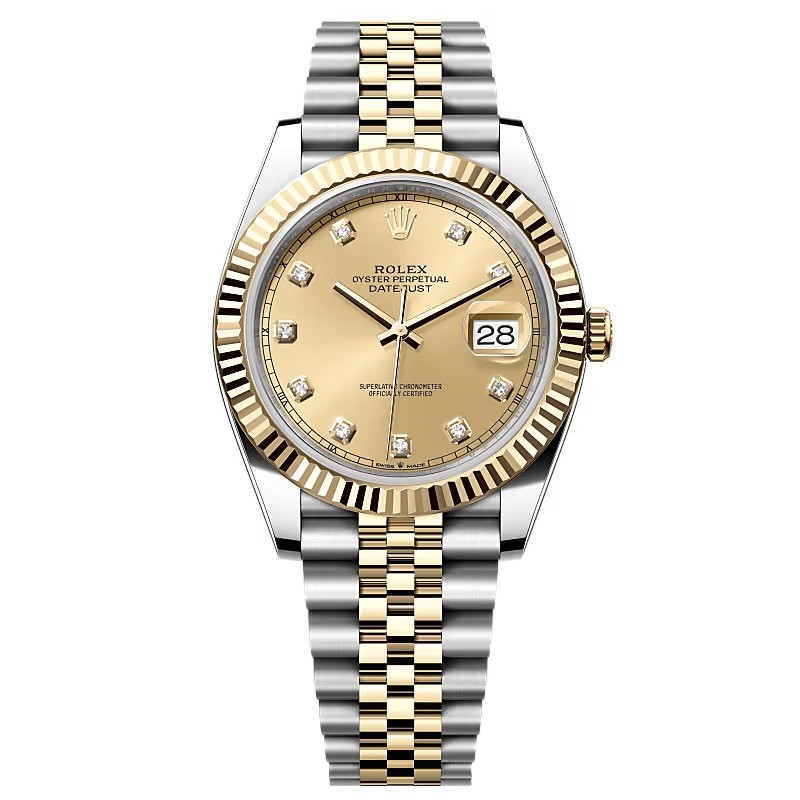 Mmanbuy Rolex Oyster Datejust 41mm Oystersteel And Yellow Gold