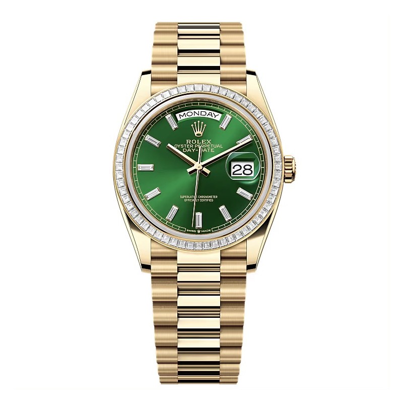 Mmanbuy Rolex Day-Date Oyster 36 mm Yellow Gold And Diamonds