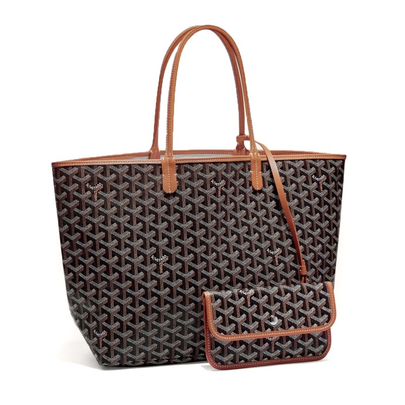 Mmanbuy G0yard Hirondelle Bag Black & Tan