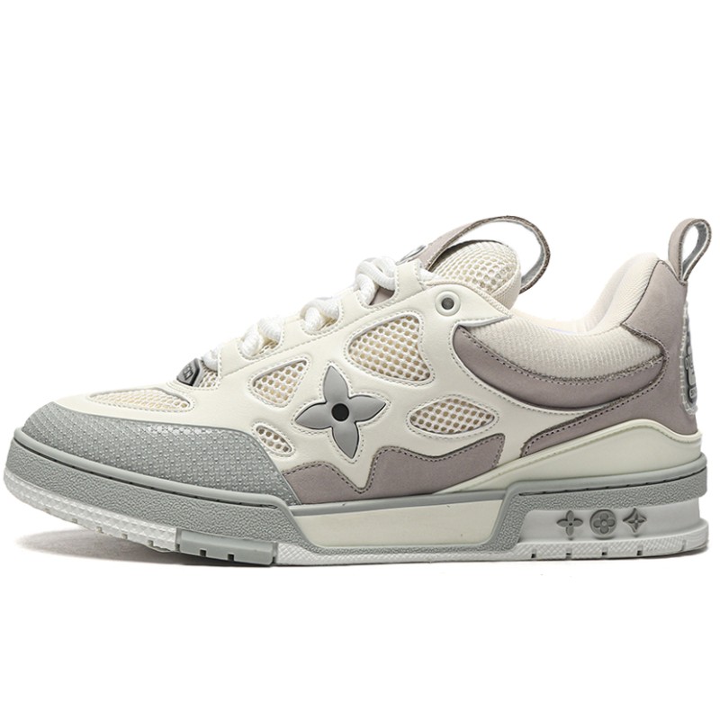 MManbuy L0*1s V*1tt0n Skate Sneaker Grey Nude