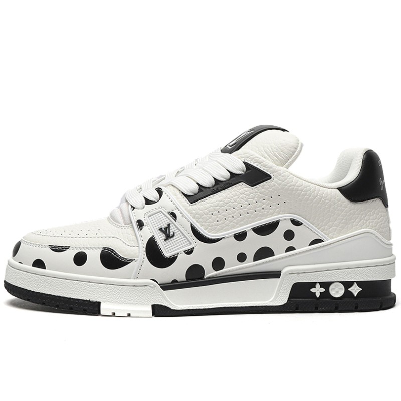 MManbuy L0*1s V*1tt0n Trainer White/Black Dots
