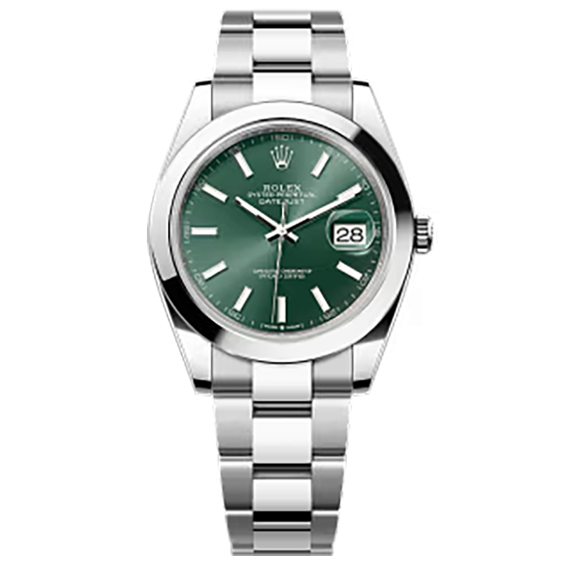 Mmanbuy Rolex Datejust Oyster 41mm Oystersteel Green