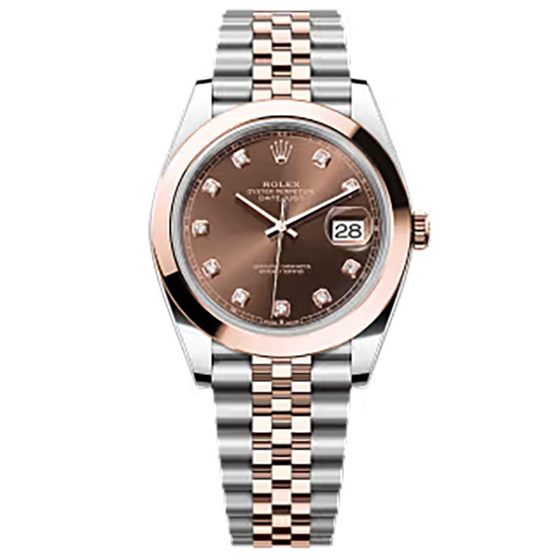Mmanbuy Rolex Datejust Oyster 41mm Oystersteel And Everose Gold