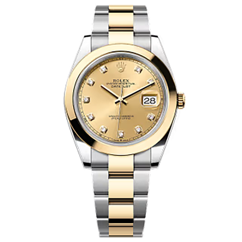 Mmanbuy Rolex Datejust Oyster 41mm Oystersteel And Yellow Gold