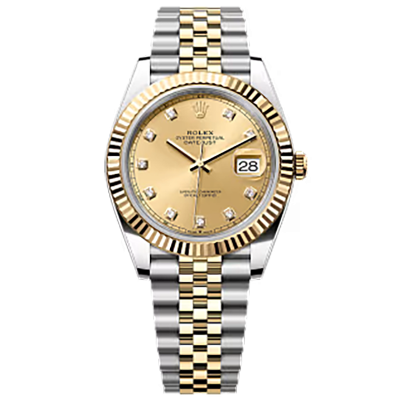 Mmanbuy Rolex Datejust Oyster 41mm Oystersteel And Yellow Gold