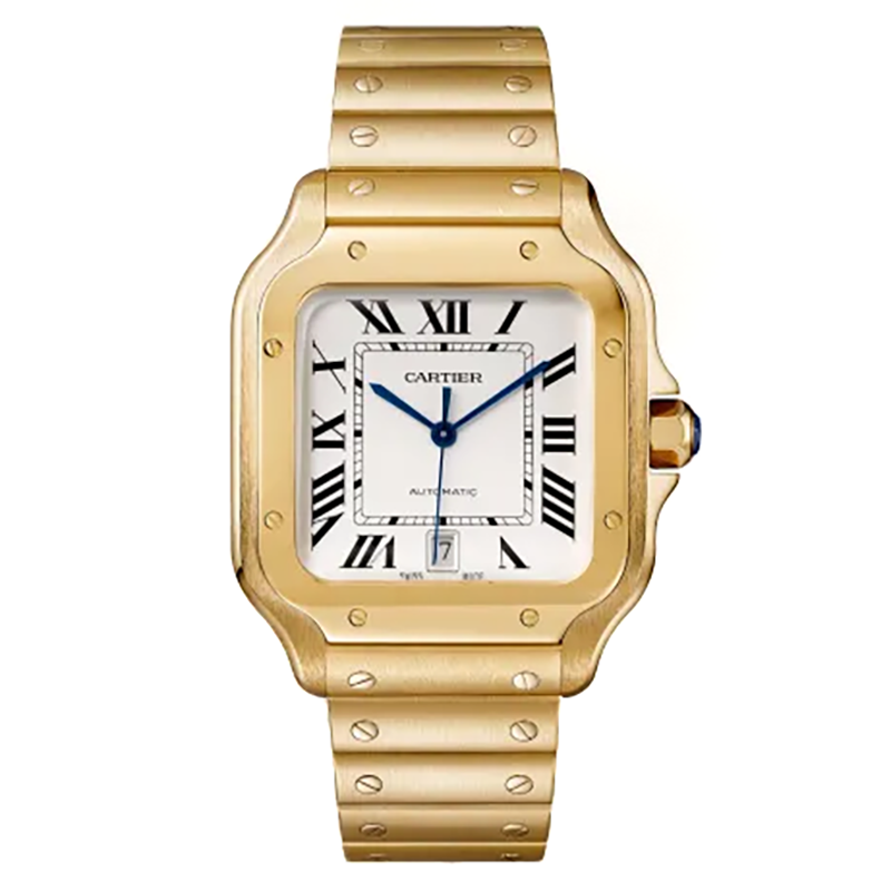 Mmanbuy Cartier Santos 42mm Gold