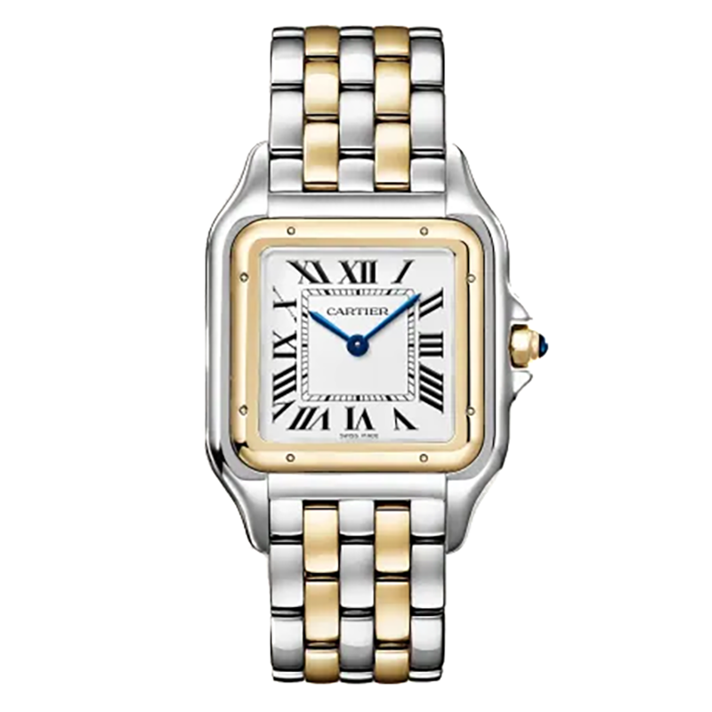 Mmanbuy Cartier Panthere Medium Model 37mm Steel And Gold