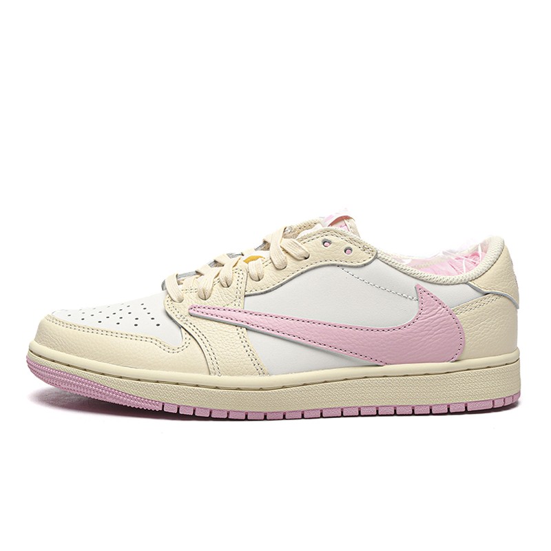 MManbuy  Travis Scott Air Jordan 1 Low OG SP “Dark Pony/Pink Oxford”