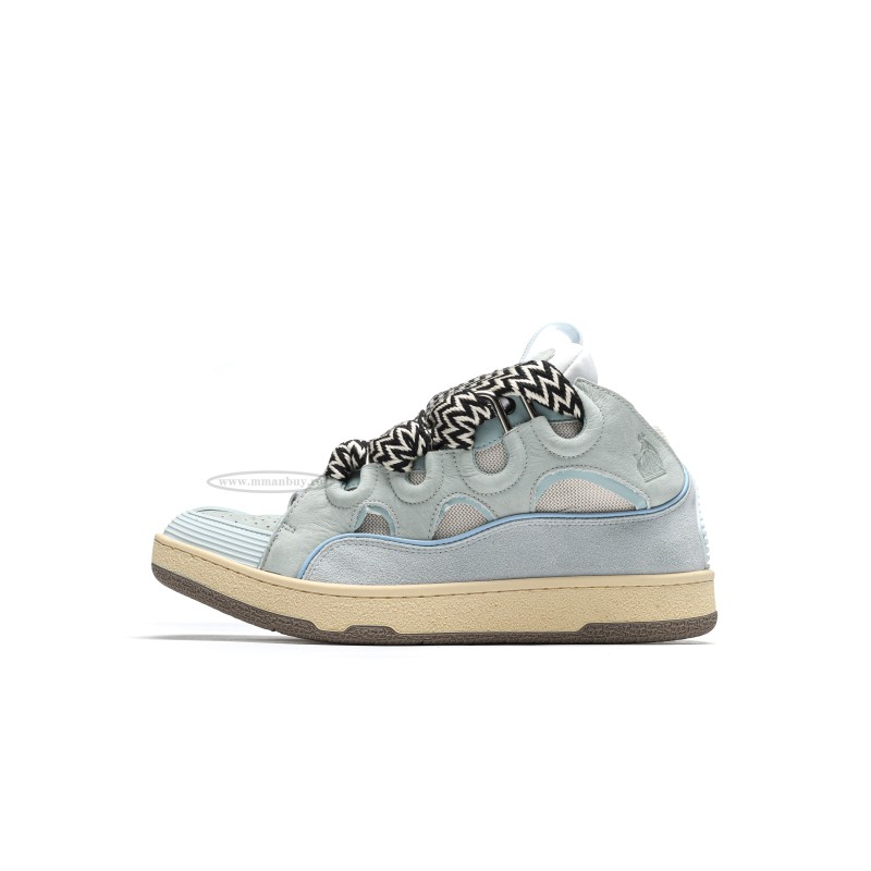 MManbuy 1*anvin Leather Curb Light Blue Gum (Women's)