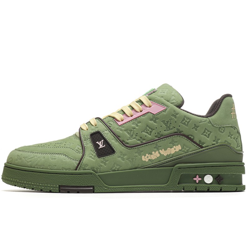 MManbuy L0*1S V*1TT0N  by Tyler, the Creator LV Trainer Green