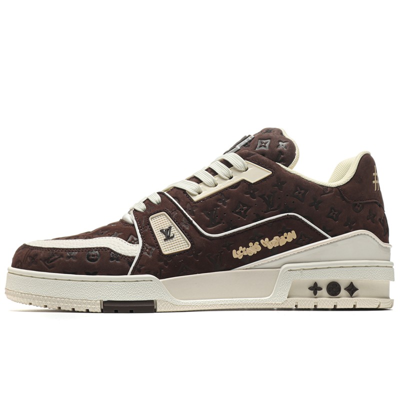 MManbuy L0*1S V*1TT0N by Tyler, the Creator LV Trainer Mocha/White