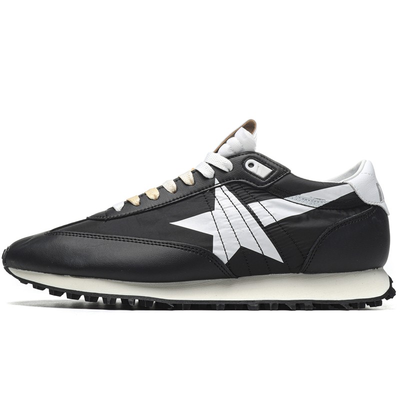 MManbuy Golden Goose Marathon With Black Nylon Upper And White Star
