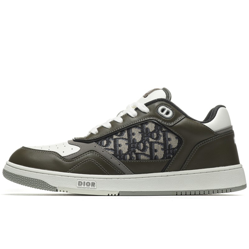 MManbuy D10R Dior B27 Low Olive Cream Beige Black Dior Oblique Jacquard