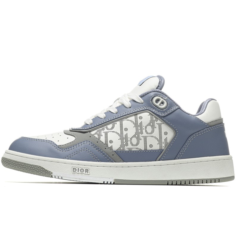 MManbuy D10R B27 Low Blue White Dior Oblique Galaxy Leather