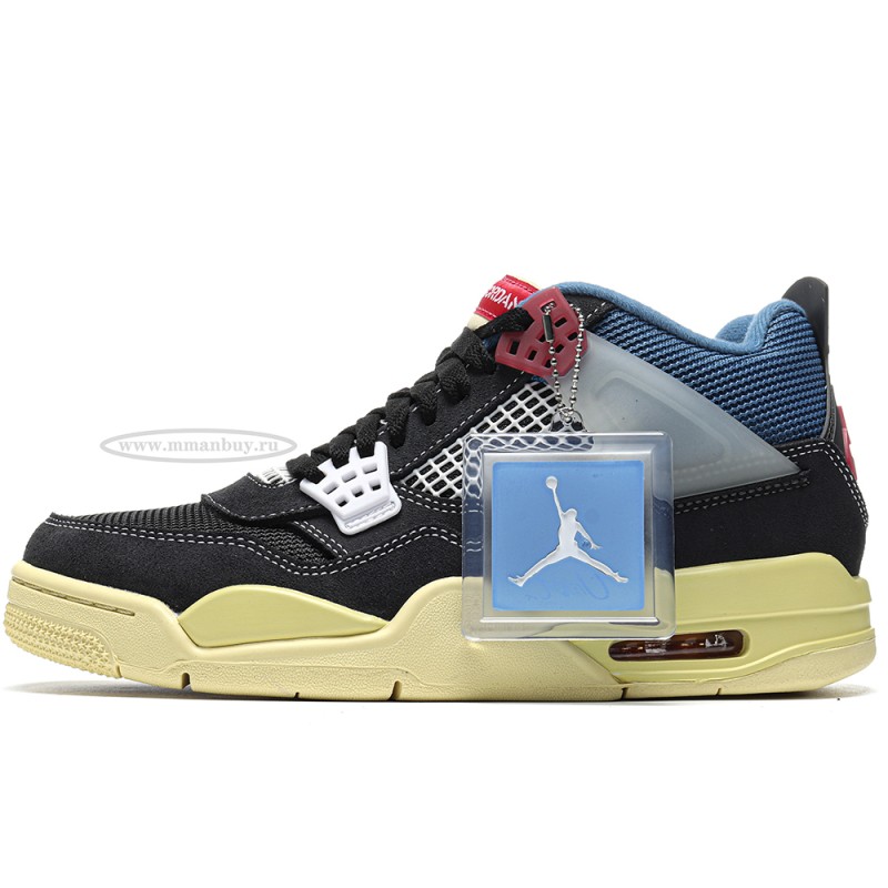 MManbuy Jordan 4 Retro Union Off Noir