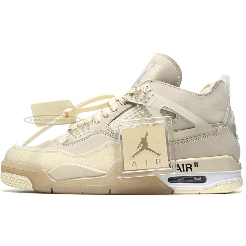 MManbuy Jordan 4 Retro Off-White Sail (Women's)