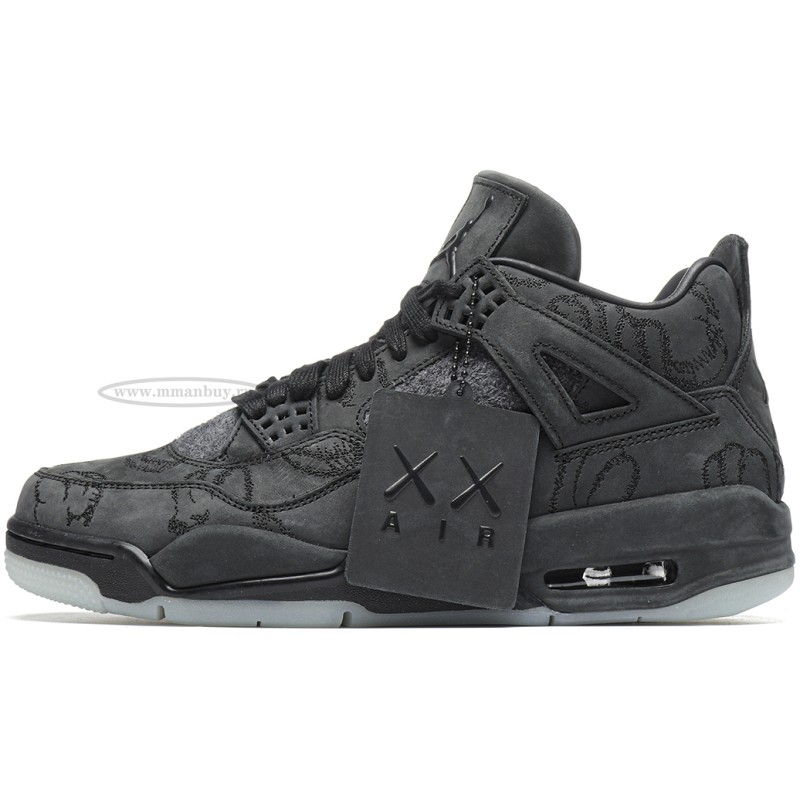 MManbuy Jordan 4 Retro Kaws Black