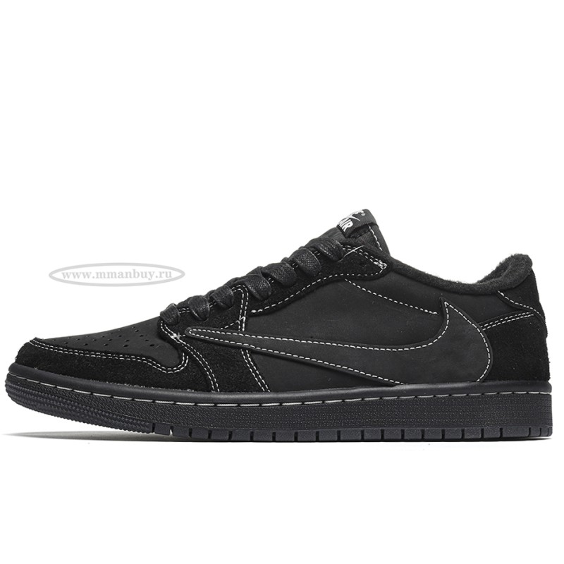 MManbuy Jordan 1 Retro Low Travis Scott Black Phantom