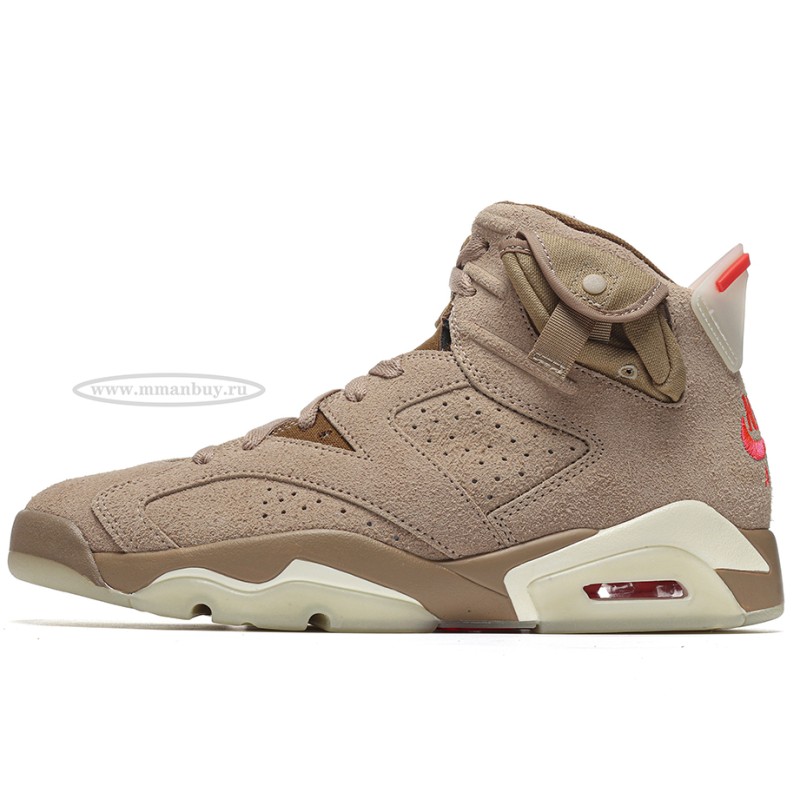 MManbuy Jordan 6 Retro Travis Scott British Khaki