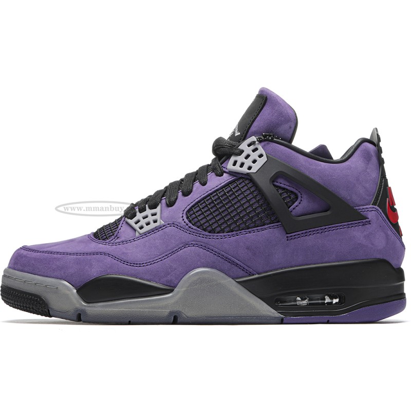 MManbuy Jordan 4 Retro Travis Scott Purple