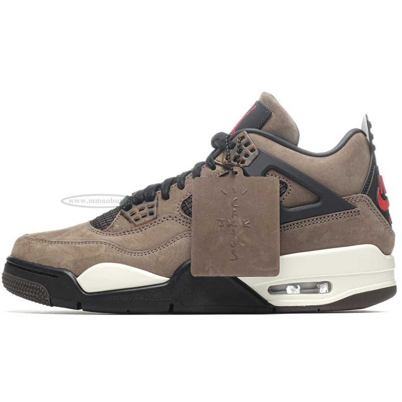 MMANBUY Air Jordan 4 Retro Travis Scott Olive