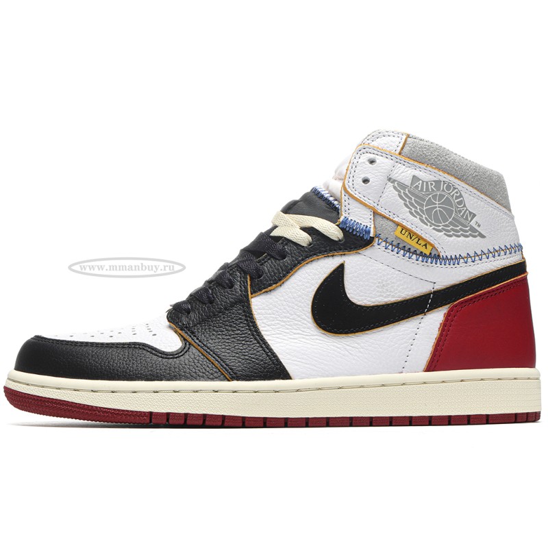 MManbuy Jordan 1 Retro High Union Los Angeles Black Toe