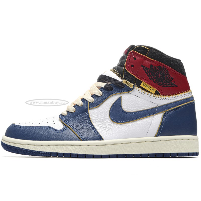 MManbuy Jordan 1 Retro High Union Los Angeles Storm Blue