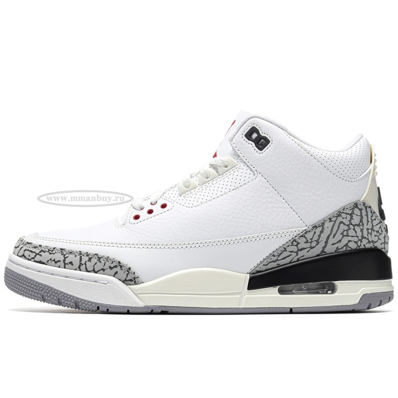 MManbuy Jordan 3 Retro White Cement Reimagined