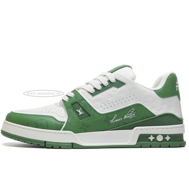 MManbuy L0*1s V*1tt0n Trainer #54 Signature Green White