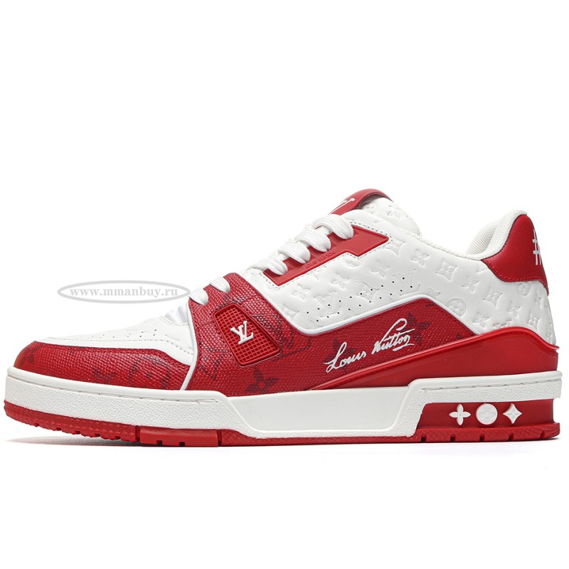 MManbuy L0*1s V*1tt0n Trainer #54 Signature Red White